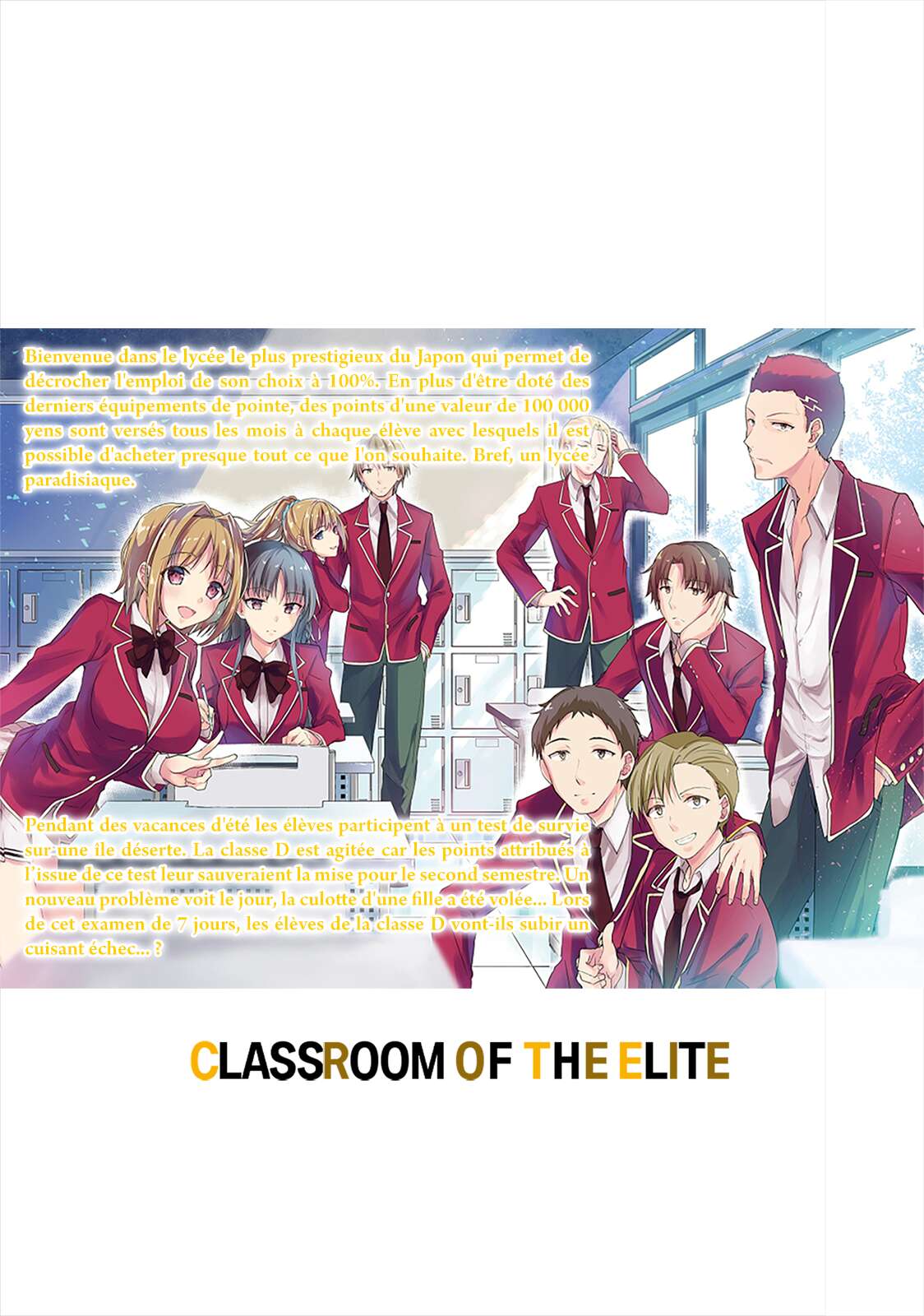 Read Classroom of the Elite FR Manga Online