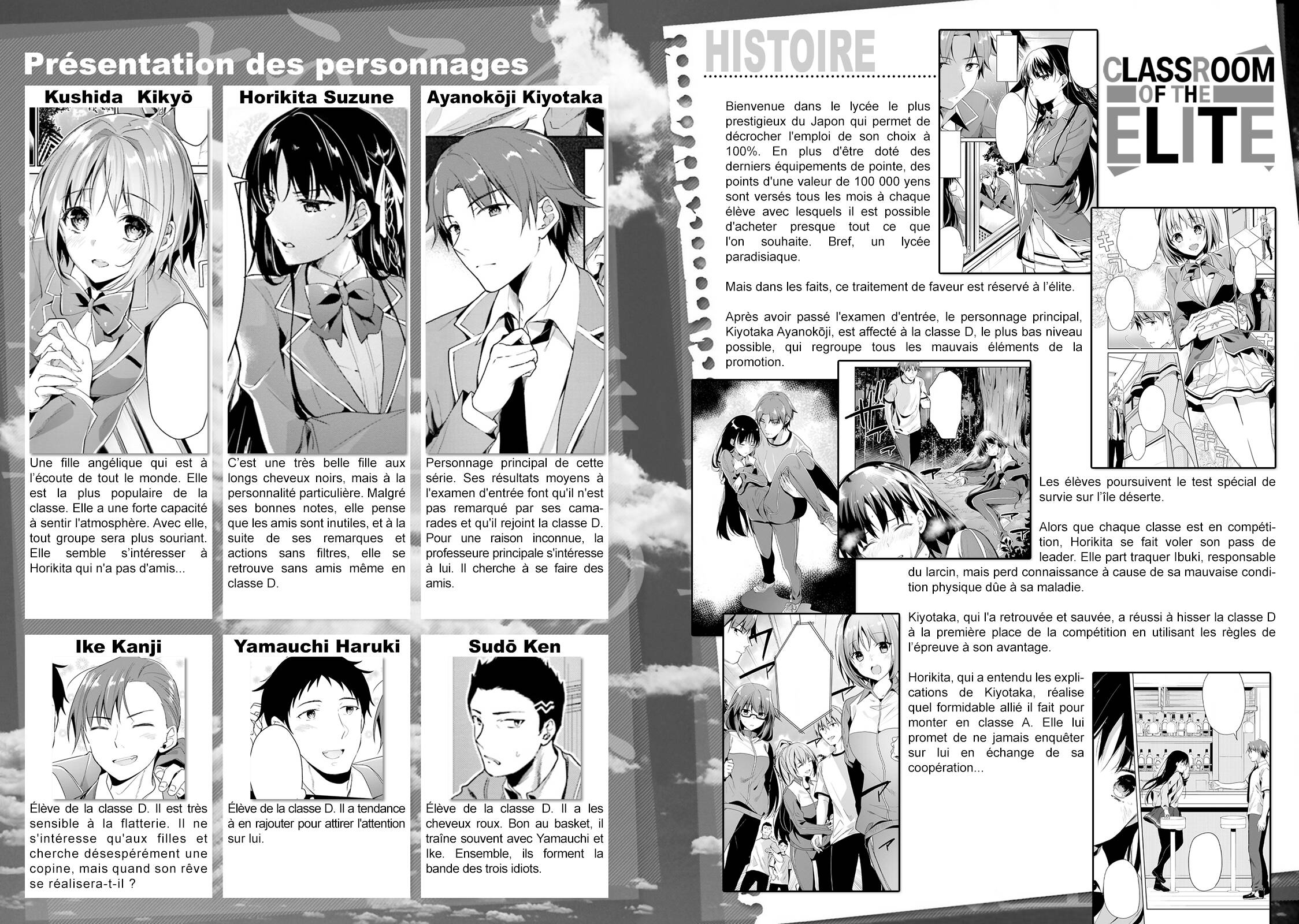 Read Classroom of the Elite FR Manga Online