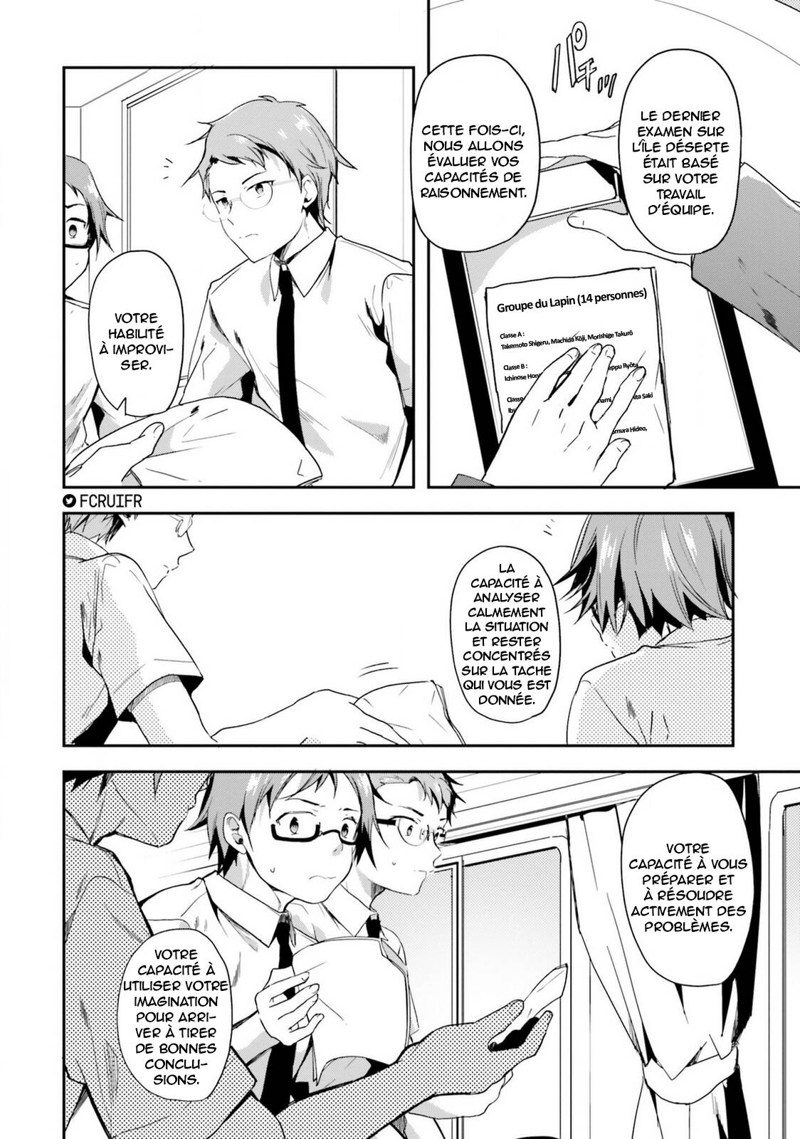 Read Classroom of the Elite FR Manga Online