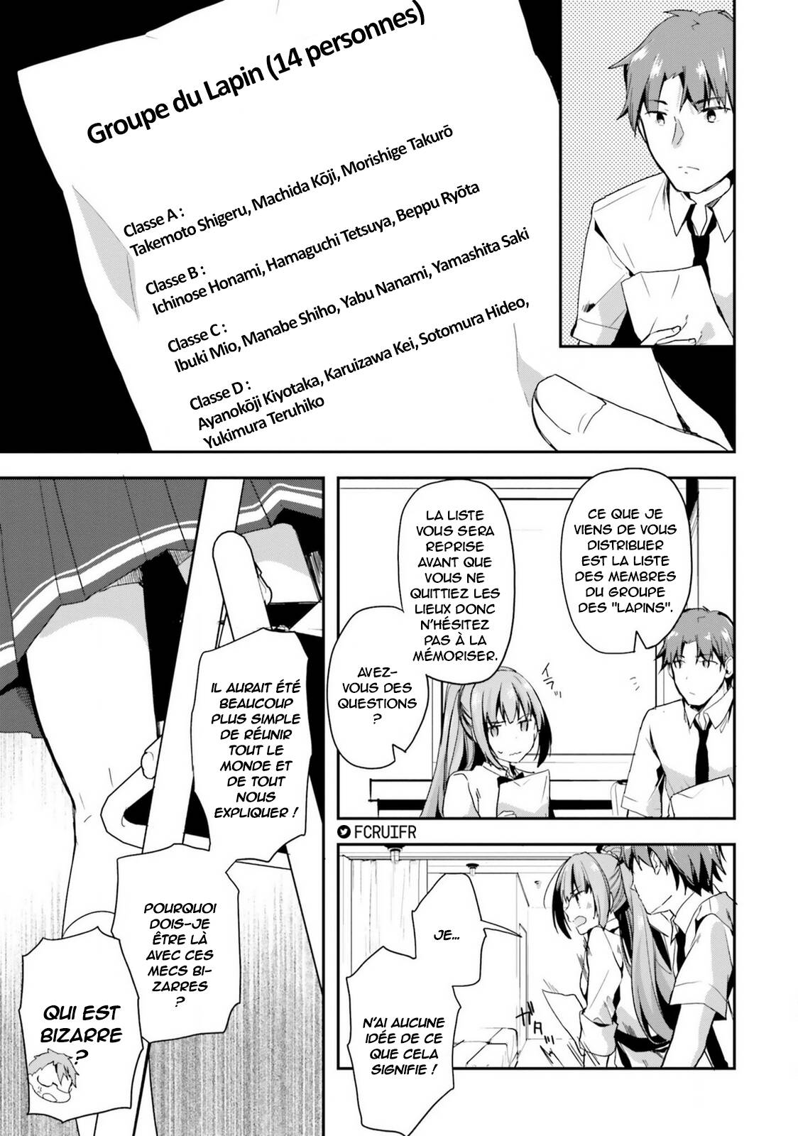 Read Classroom of the Elite FR Manga Online