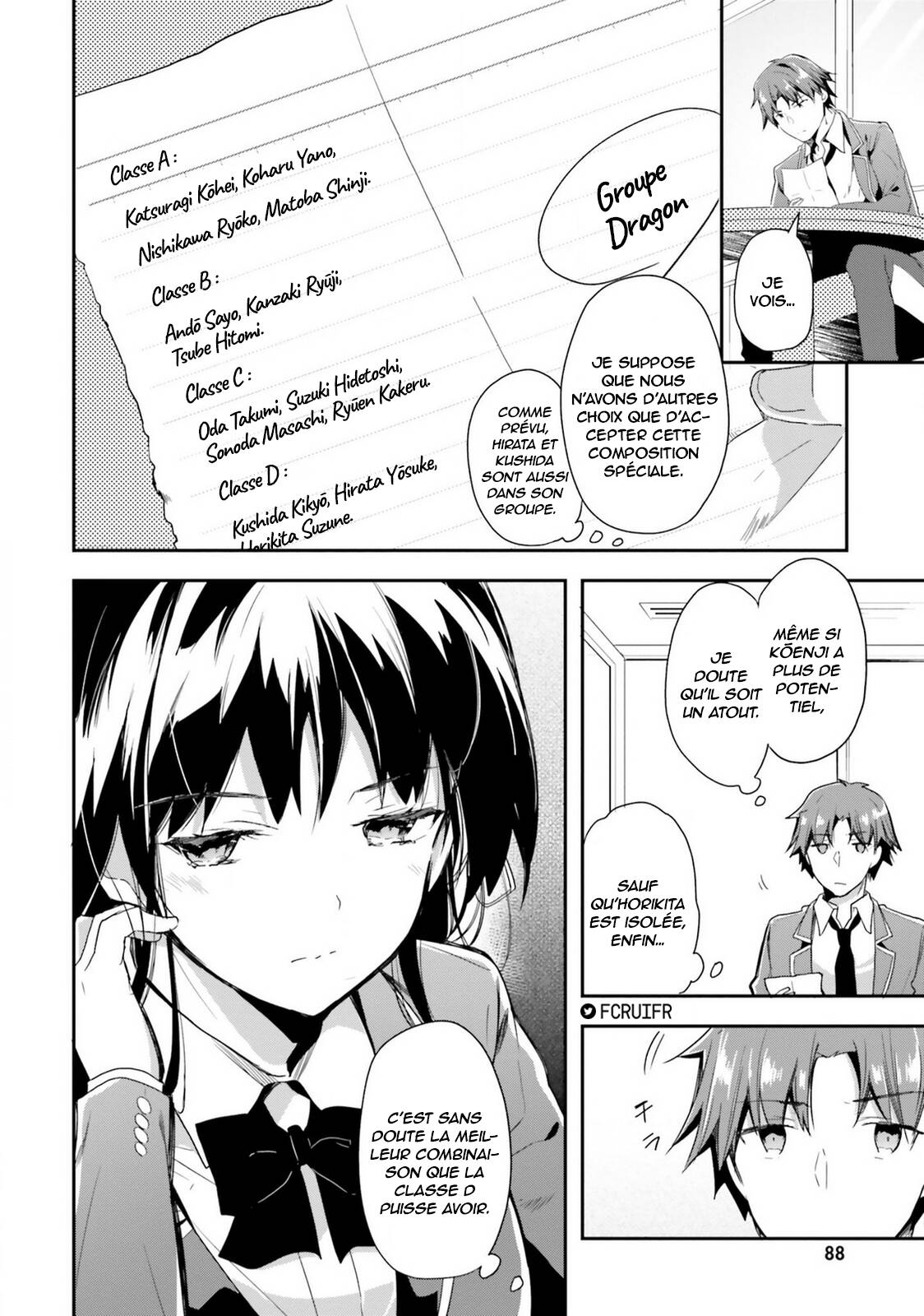 Read Classroom of the Elite FR Manga Online