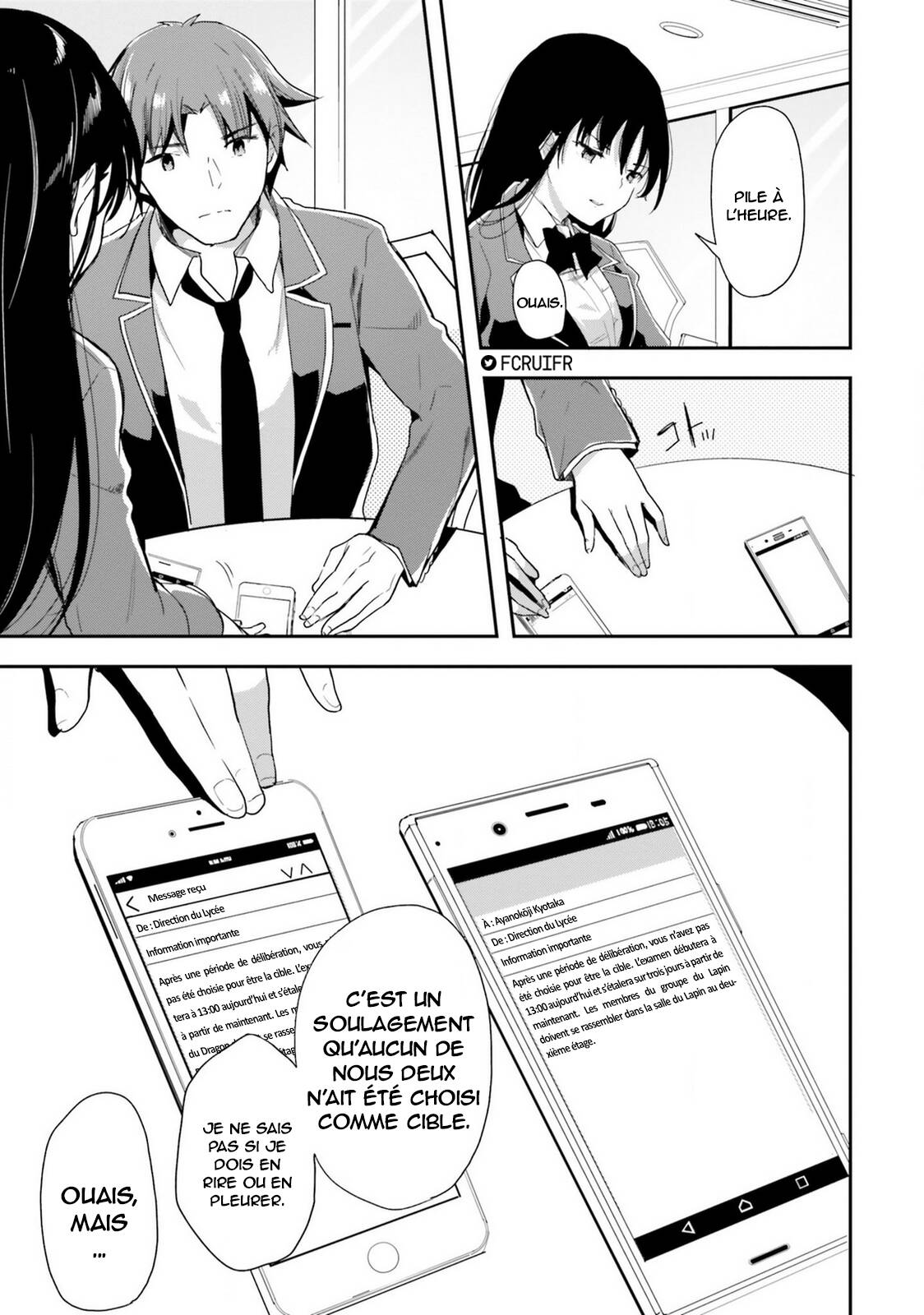 Read Classroom of the Elite FR Manga Online