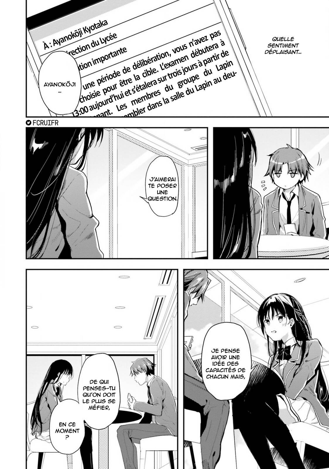 Read Classroom of the Elite FR Manga Online