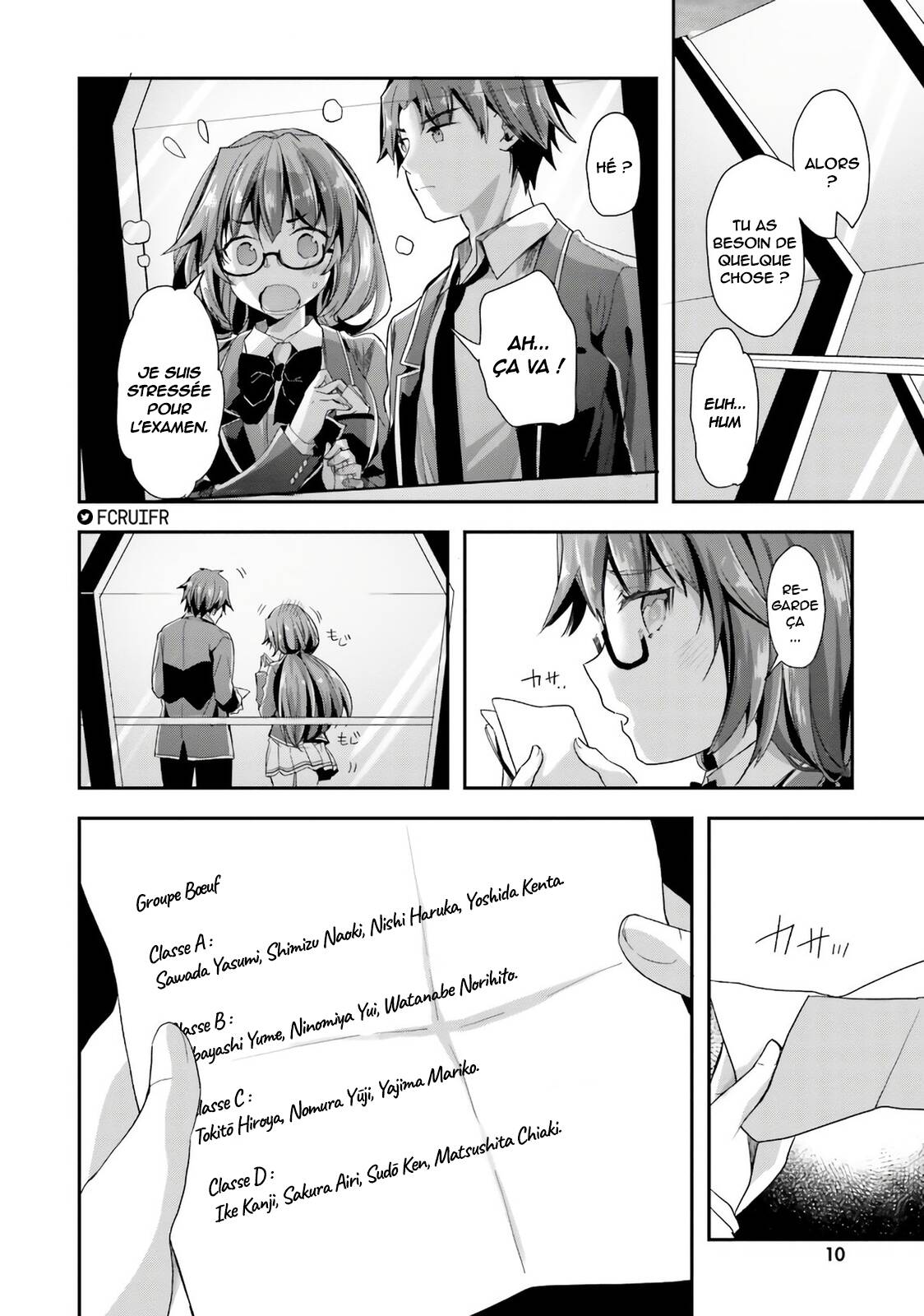 Read Classroom of the Elite FR Manga Online