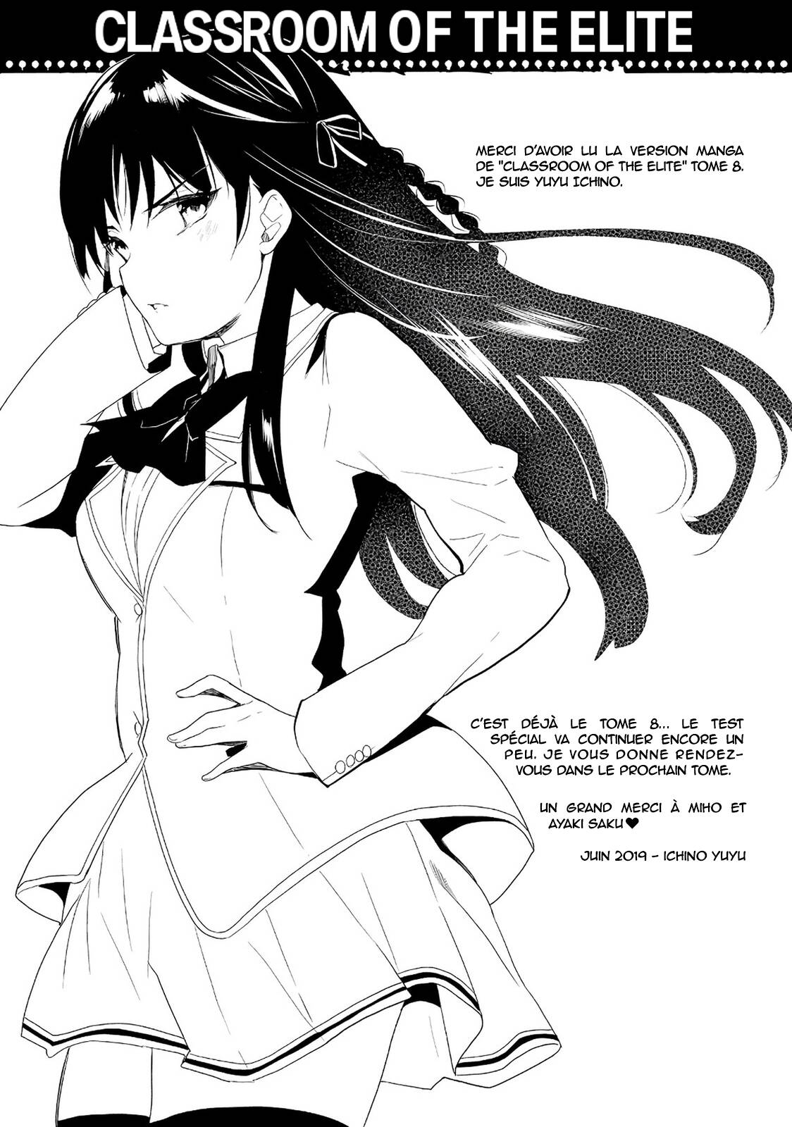 Read Classroom of the Elite FR Manga Online