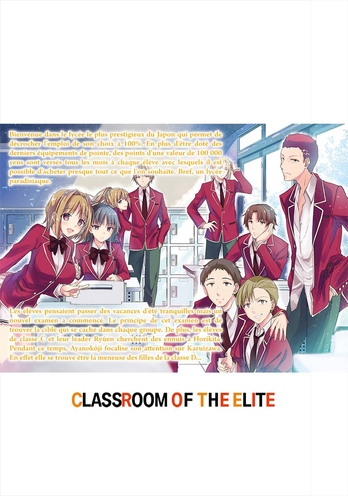 Read Classroom of the Elite FR Manga Online