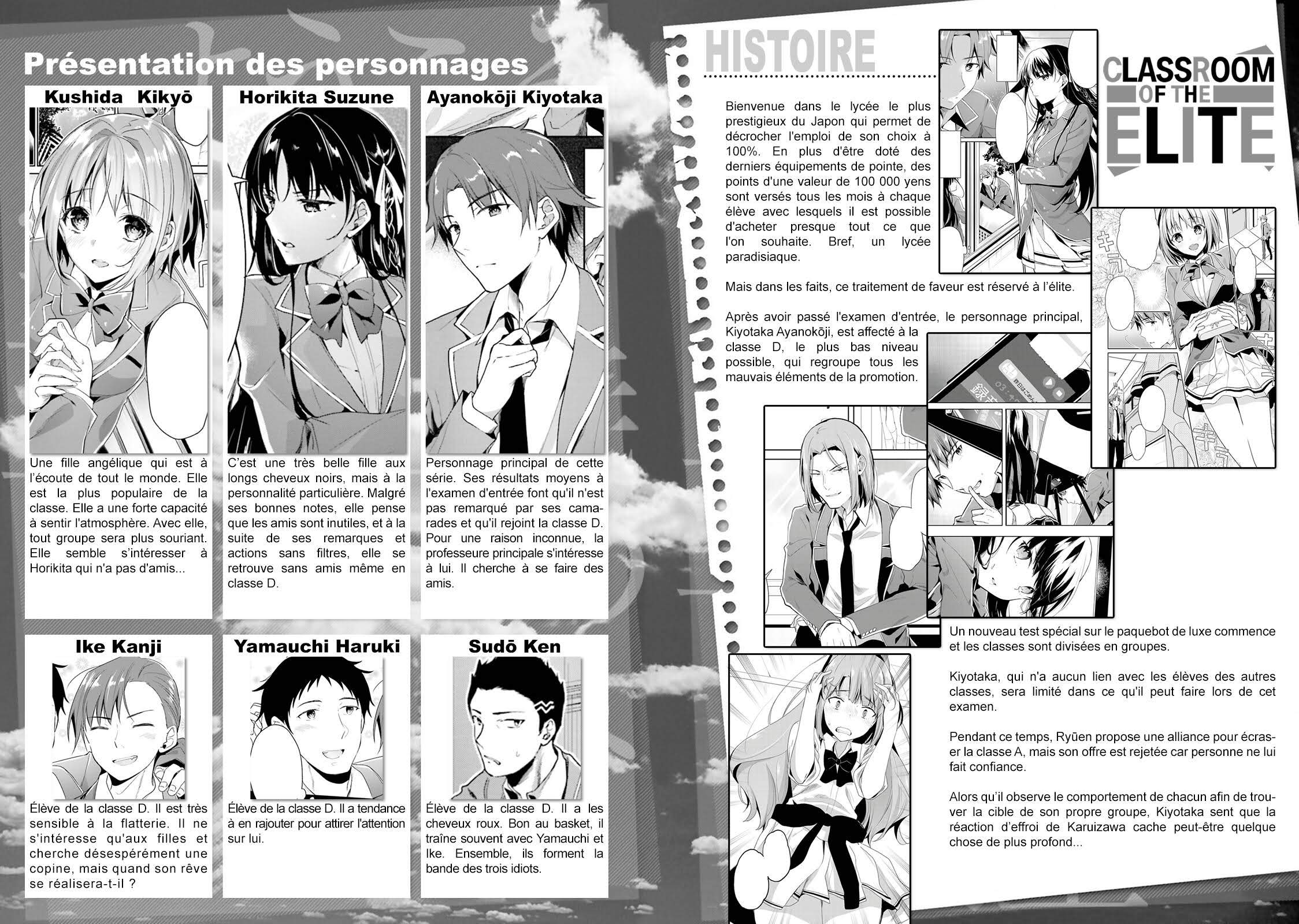 Read Classroom of the Elite FR Manga Online