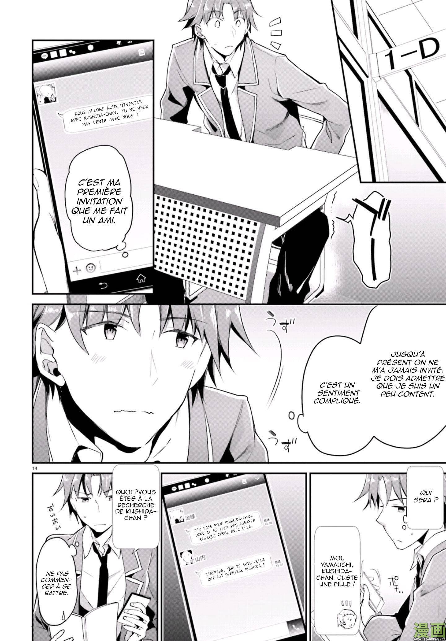 Read Classroom of the Elite FR Manga Online