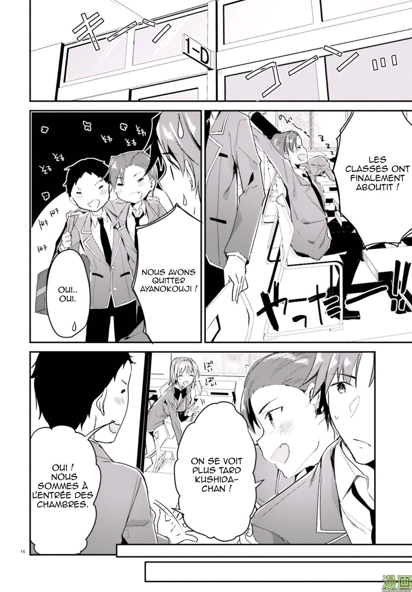 Read Classroom of the Elite FR Manga Online