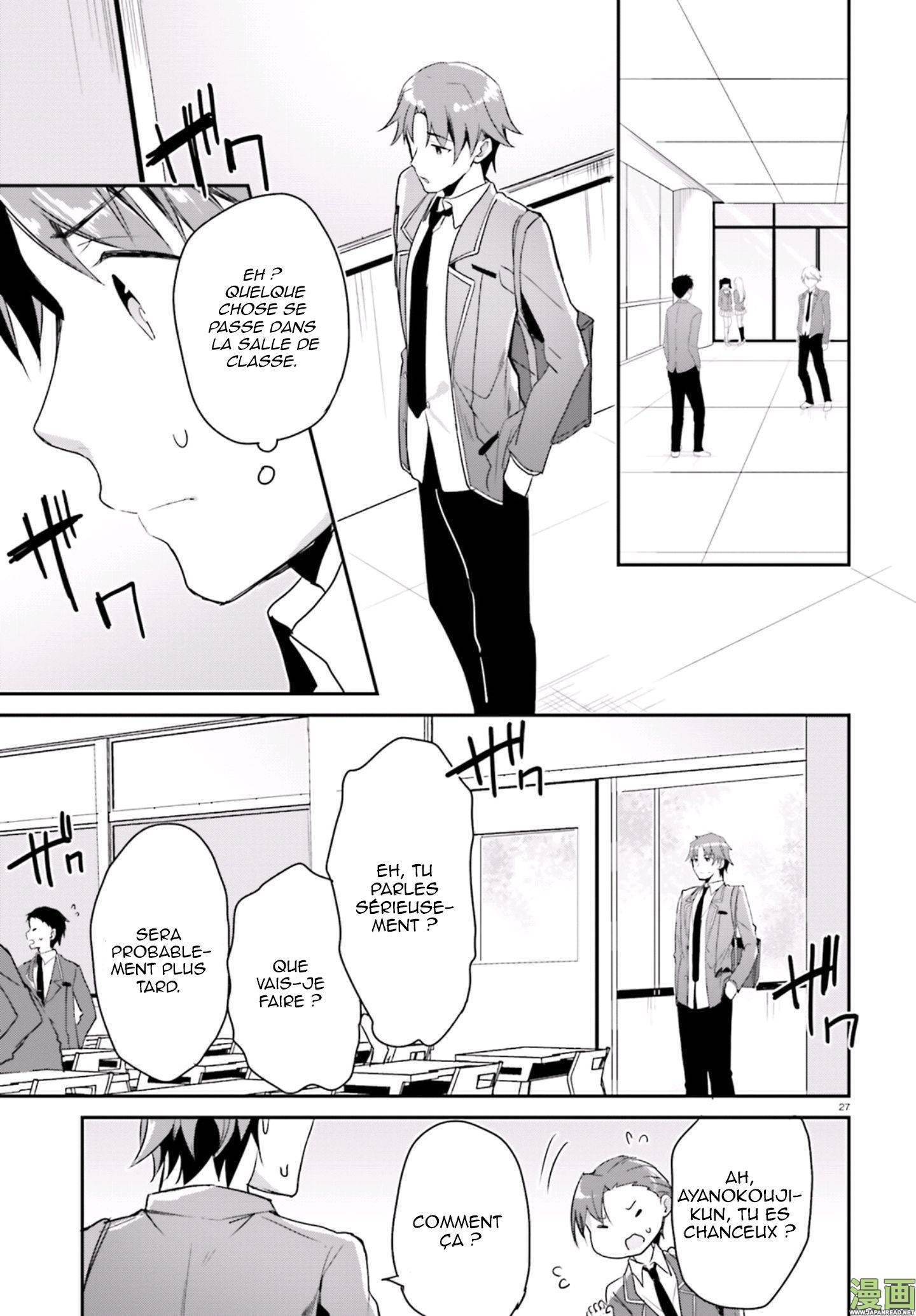 Read Classroom of the Elite FR Manga Online