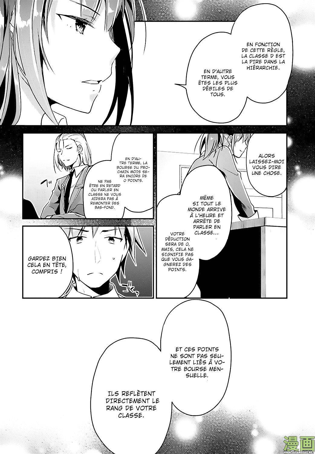 Read Classroom of the Elite FR Manga Online