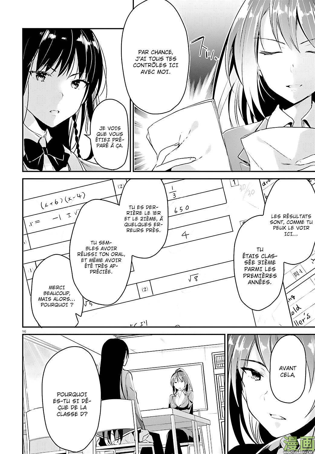 Read Classroom of the Elite FR Manga Online