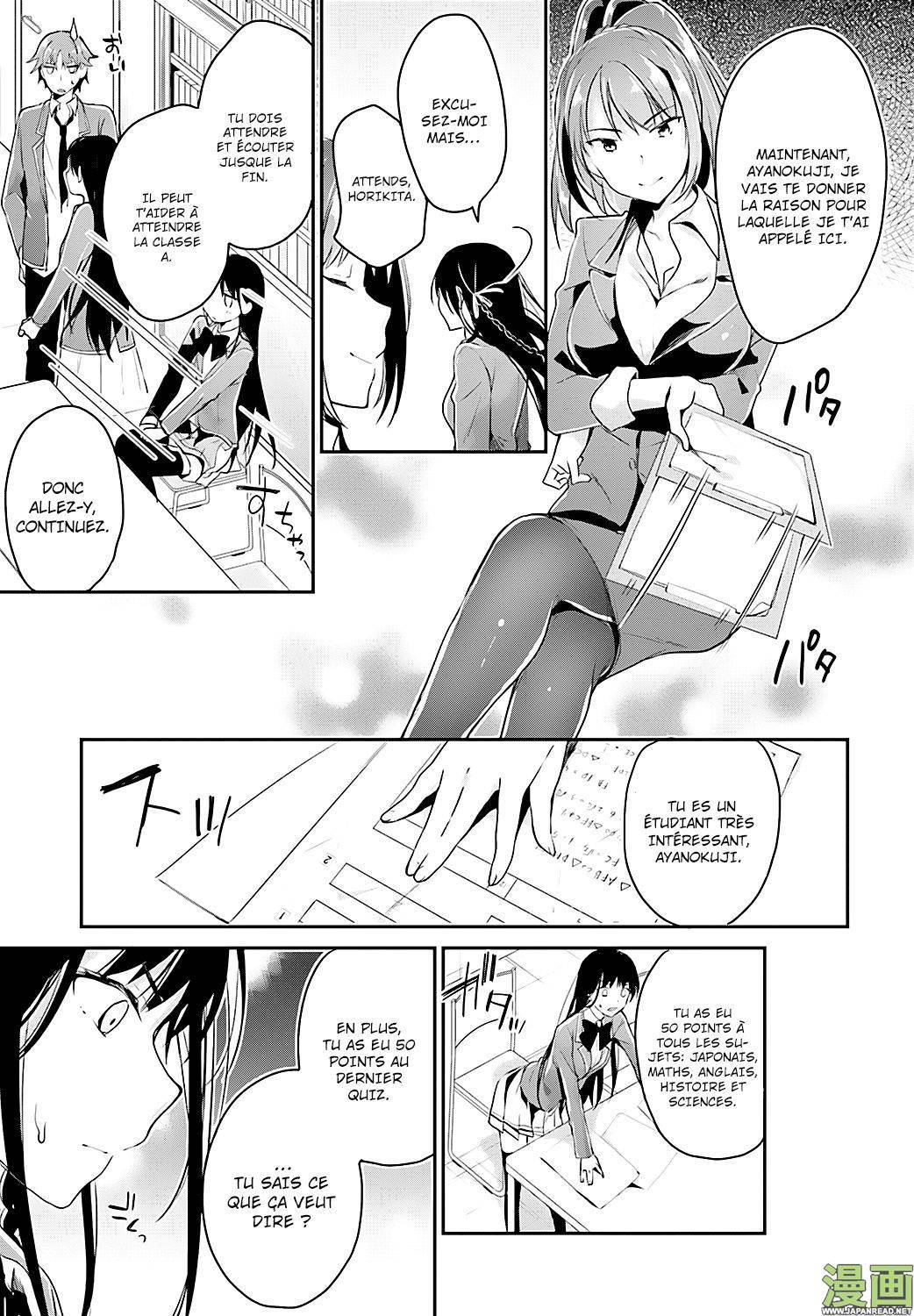 Read Classroom of the Elite FR Manga Online