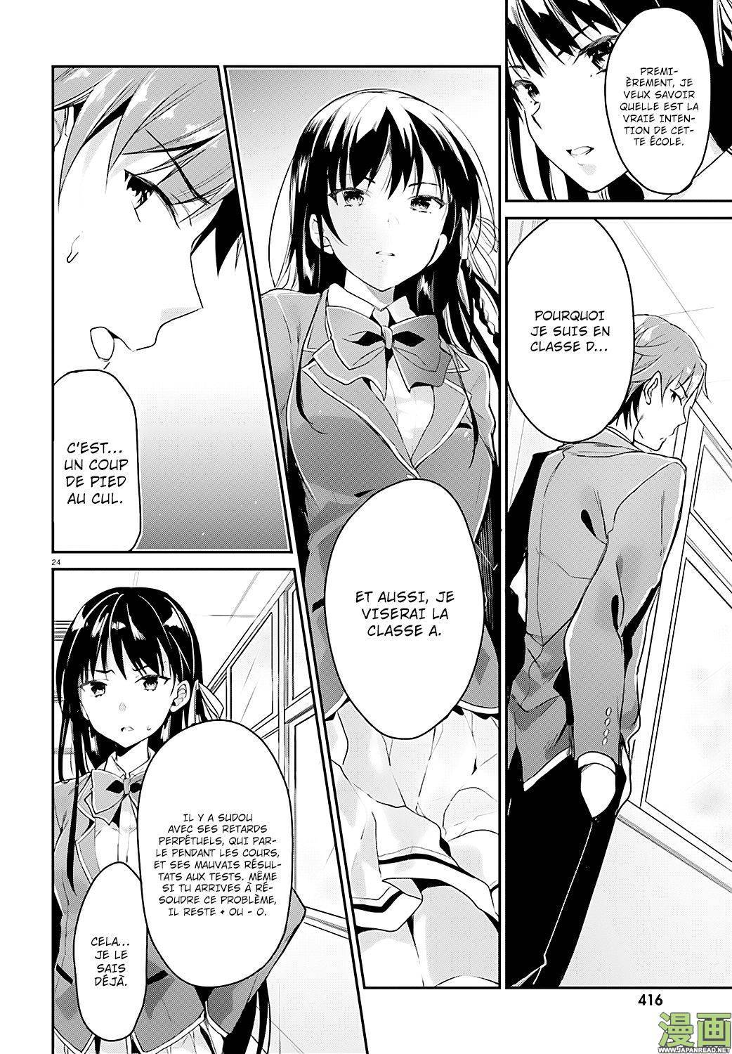Read Classroom of the Elite FR Manga Online