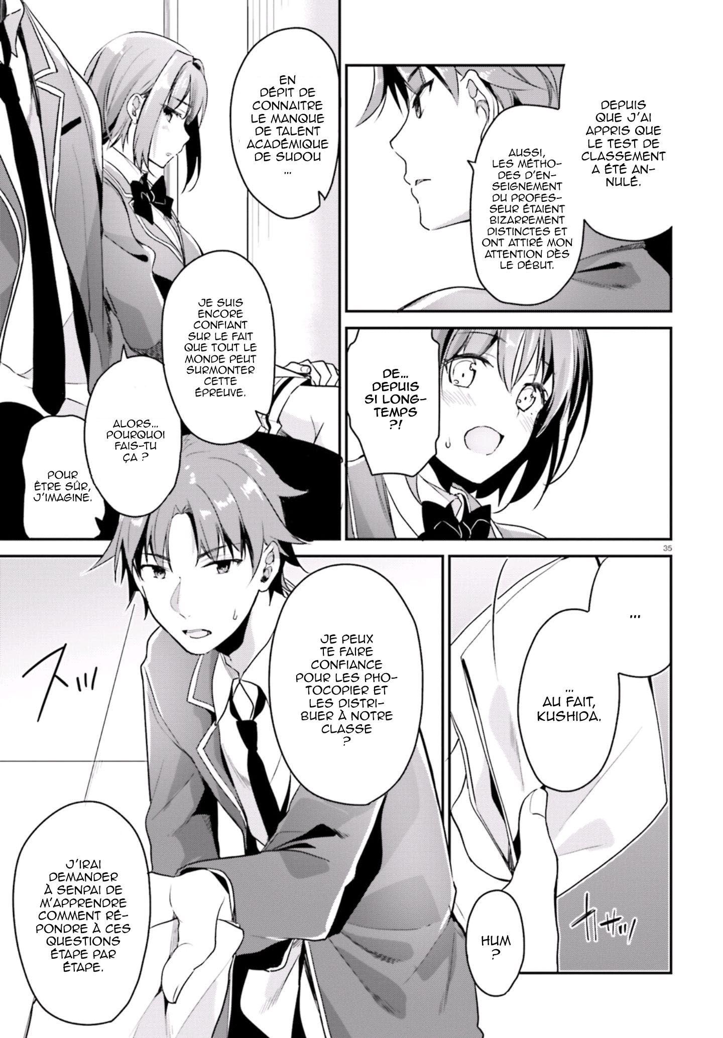Read Classroom of the Elite FR Manga Online