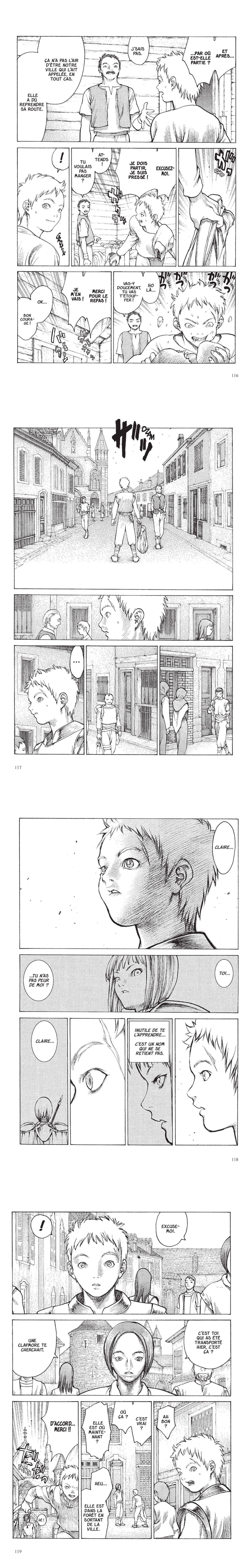 Read Claymore FR Manga Online