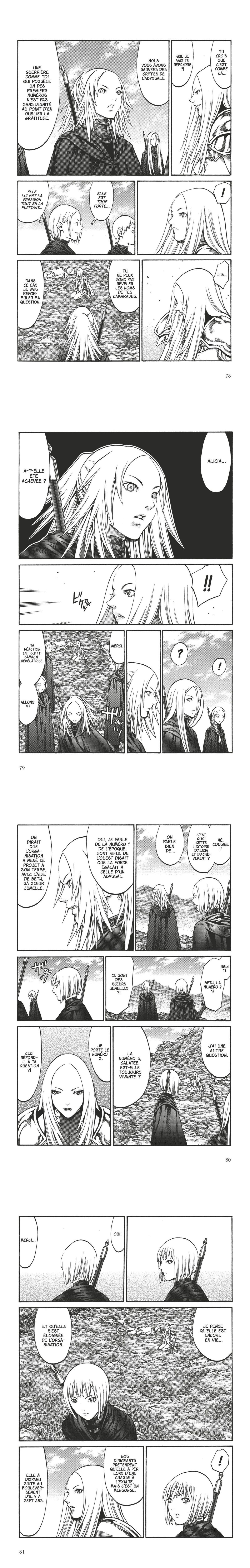 Read Claymore FR Manga Online