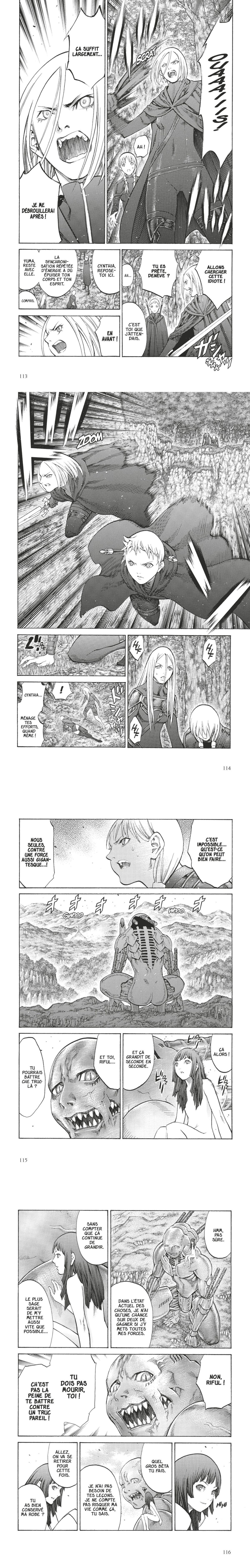 Read Claymore FR Manga Online