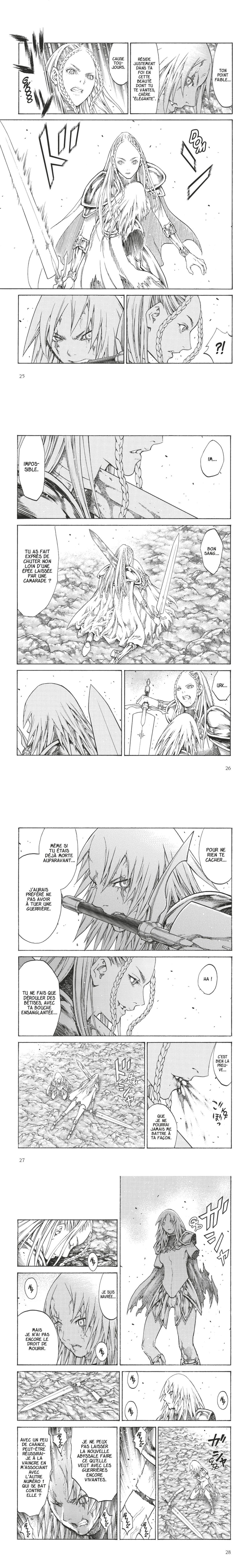 Read Claymore FR Manga Online