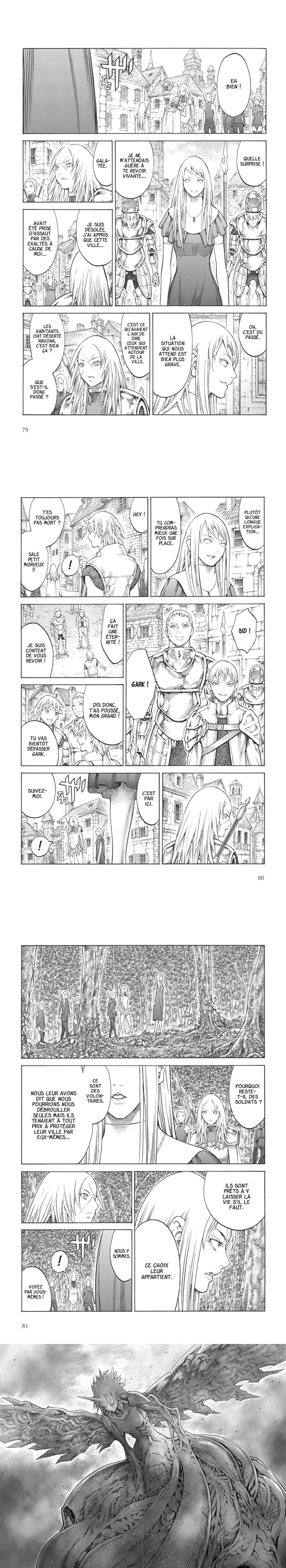 Read Claymore FR Manga Online