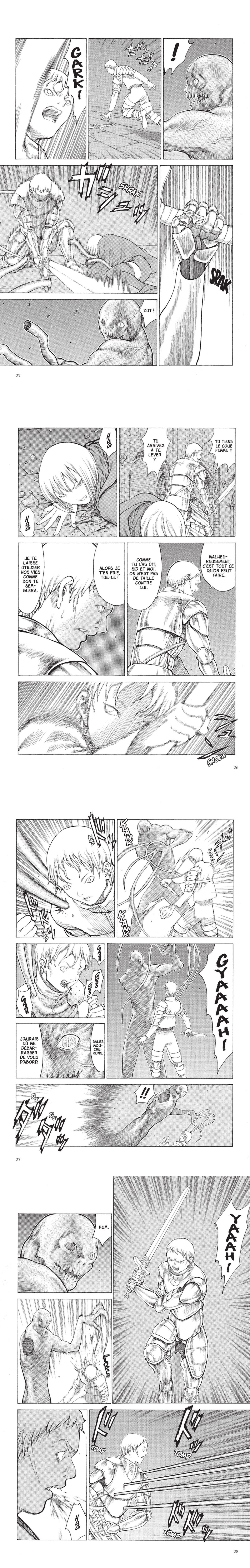 Read Claymore FR Manga Online
