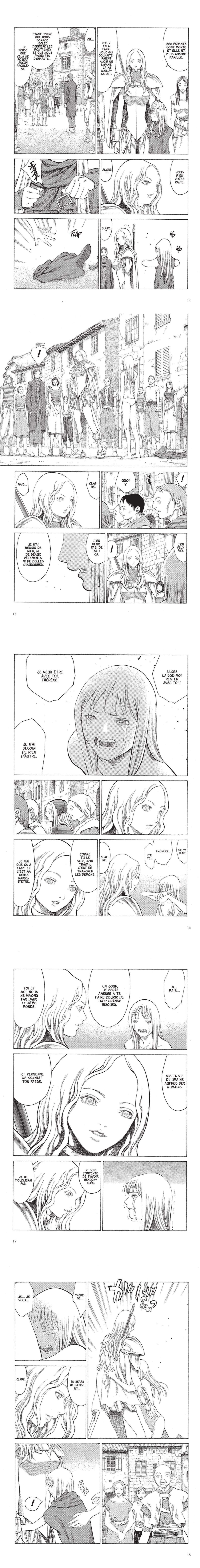 Read Claymore FR Manga Online