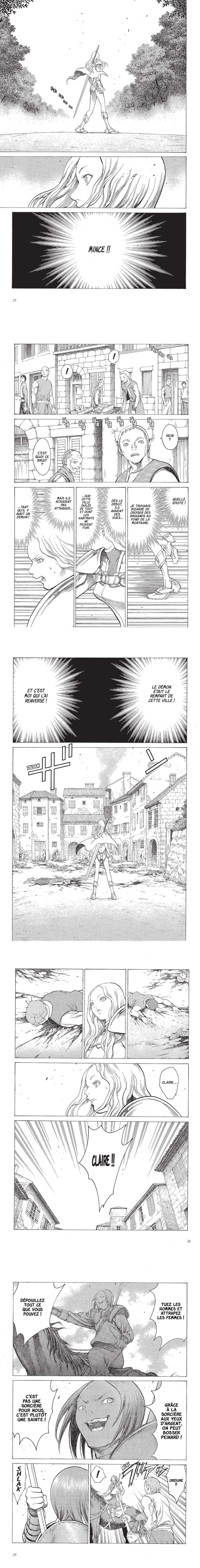 Read Claymore FR Manga Online