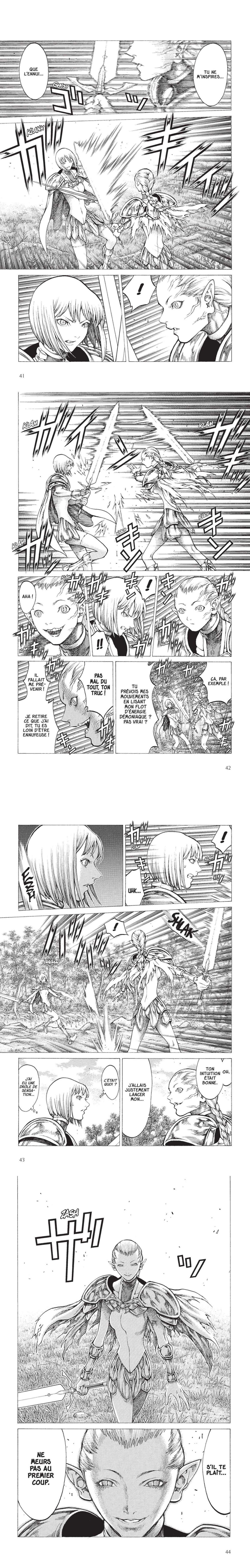 Read Claymore FR Manga Online