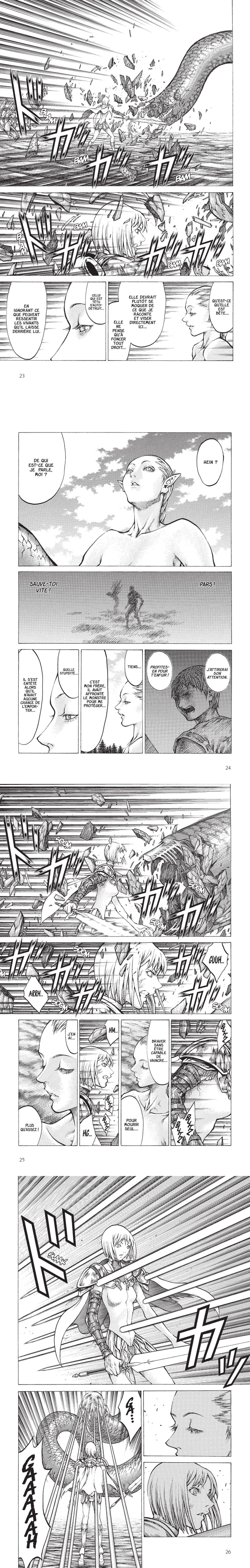 Read Claymore FR Manga Online