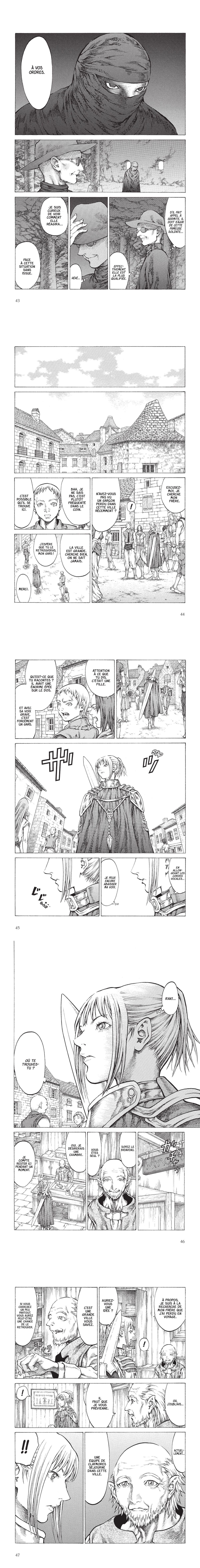 Read Claymore FR Manga Online