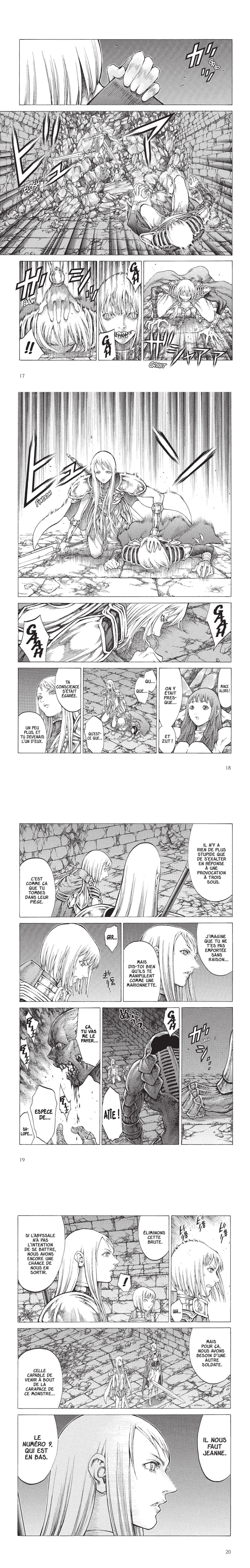 Read Claymore FR Manga Online