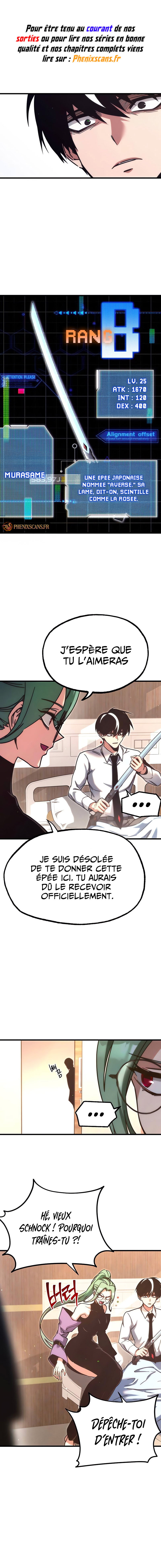 Read Conquering the Academy with Just a Sashimi Knife FR Manga Online
