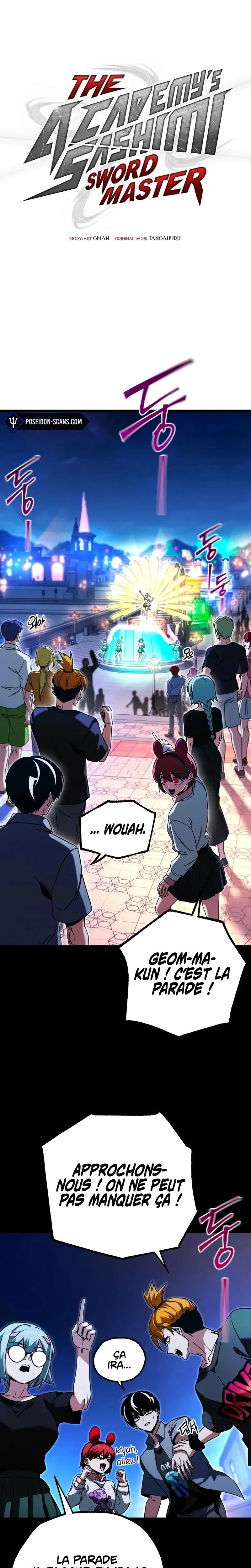 Read Conquering the Academy with Just a Sashimi Knife FR Manga Online