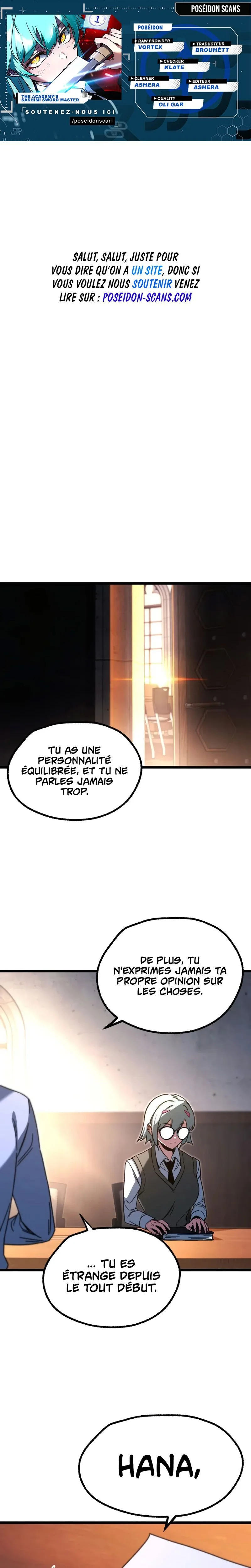 Read Conquering the Academy with Just a Sashimi Knife FR Manga Online