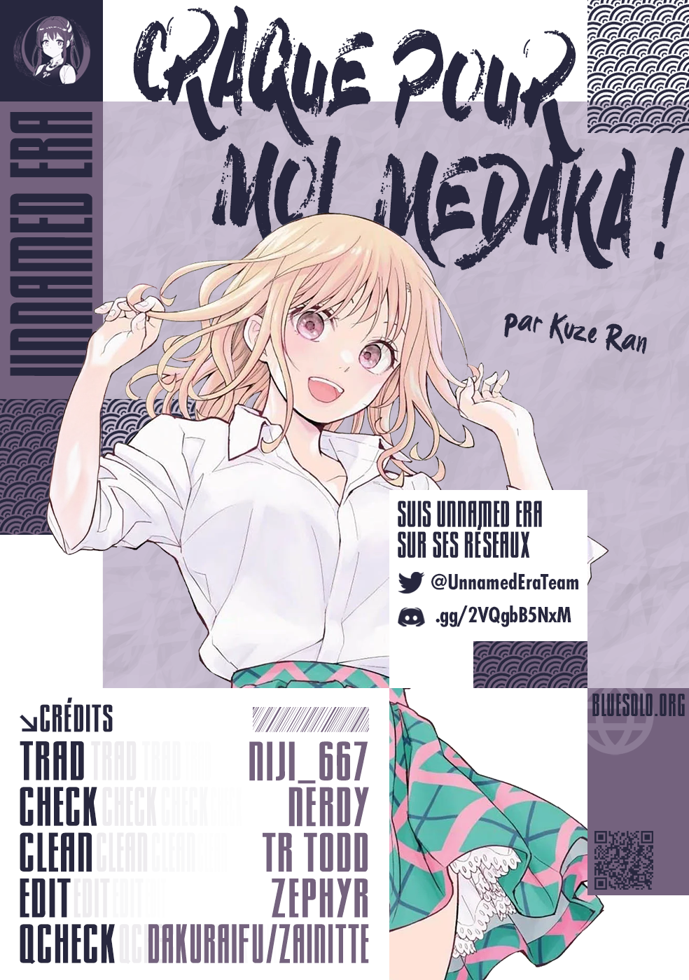 Read Craque pour moi, Medaka ! FR Manga Online