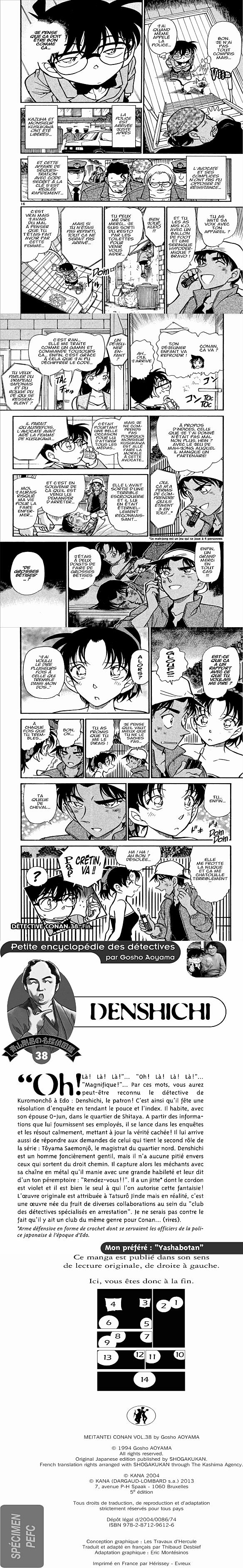 Read Detective Conan FR Manga Online