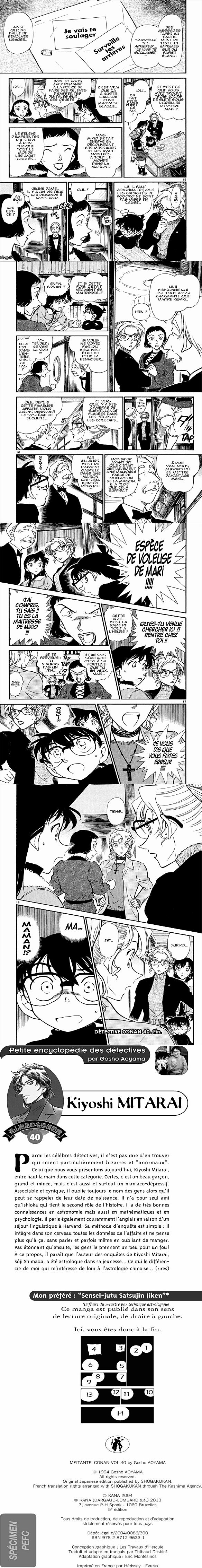 Read Detective Conan FR Manga Online