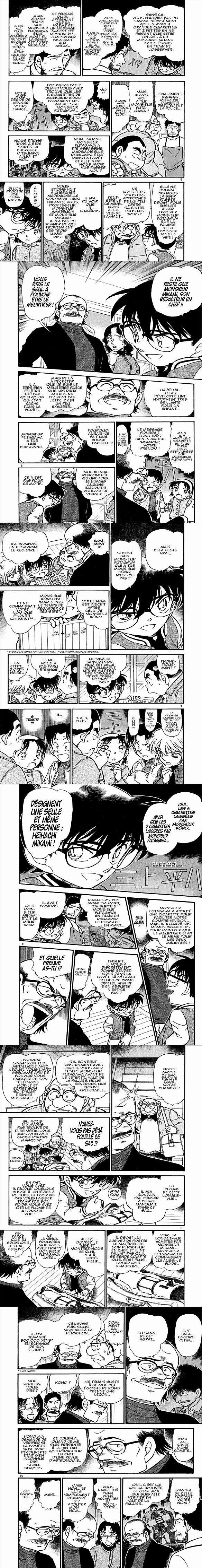 Read Detective Conan FR Manga Online