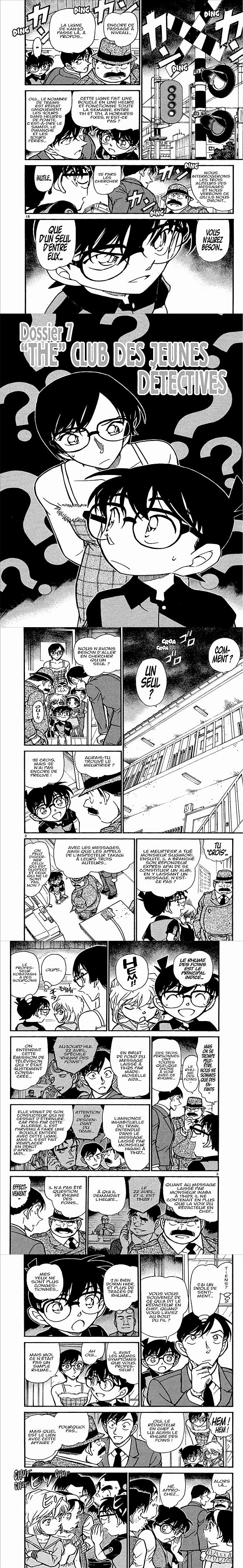 Read Detective Conan FR Manga Online