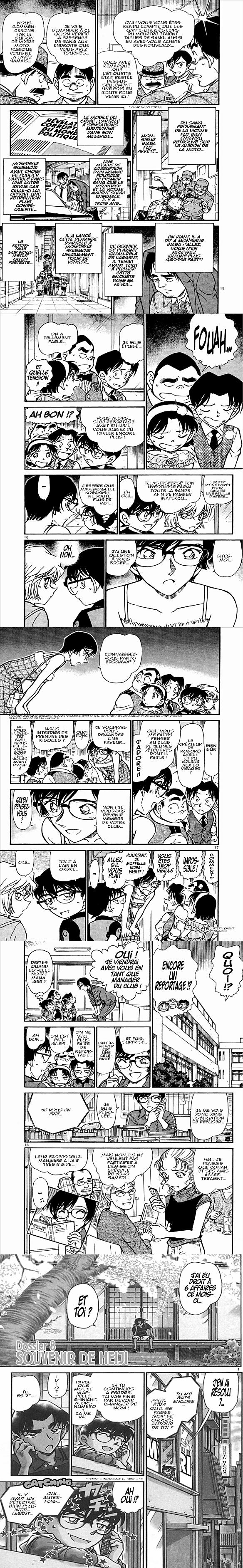 Read Detective Conan FR Manga Online