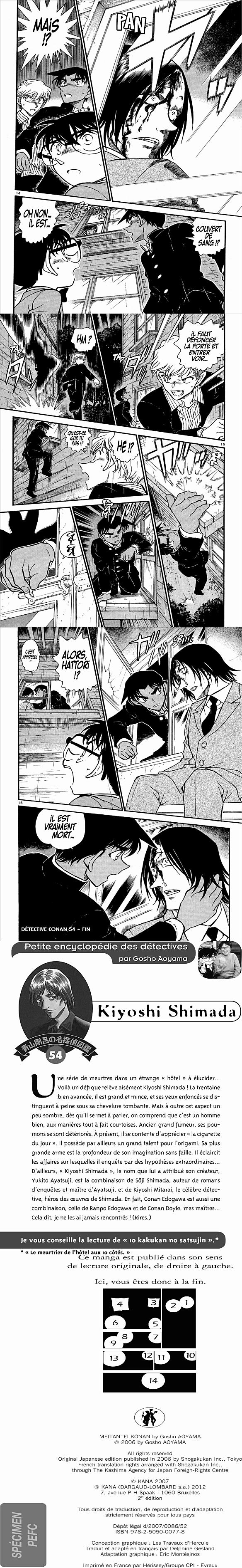 Read Detective Conan FR Manga Online