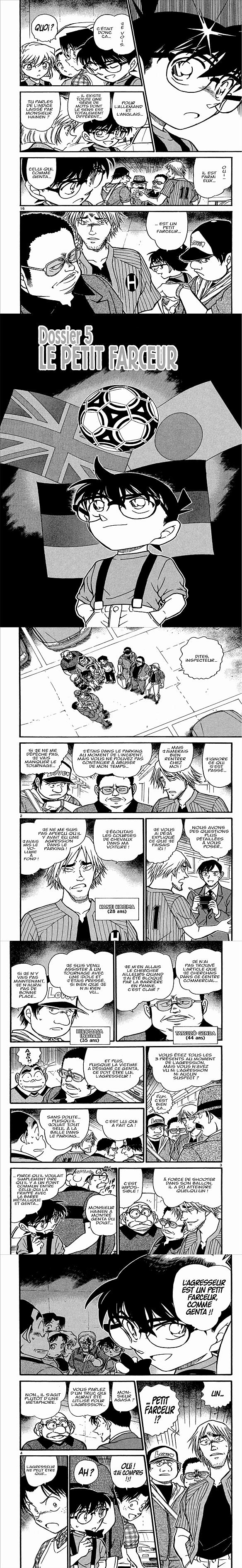 Read Detective Conan FR Manga Online