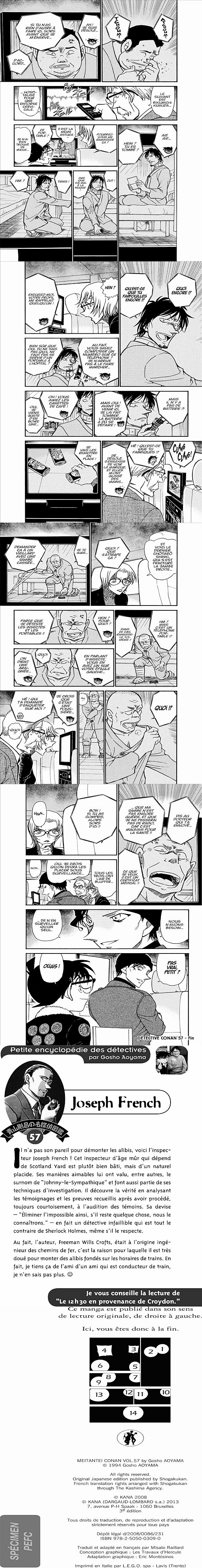 Read Detective Conan FR Manga Online