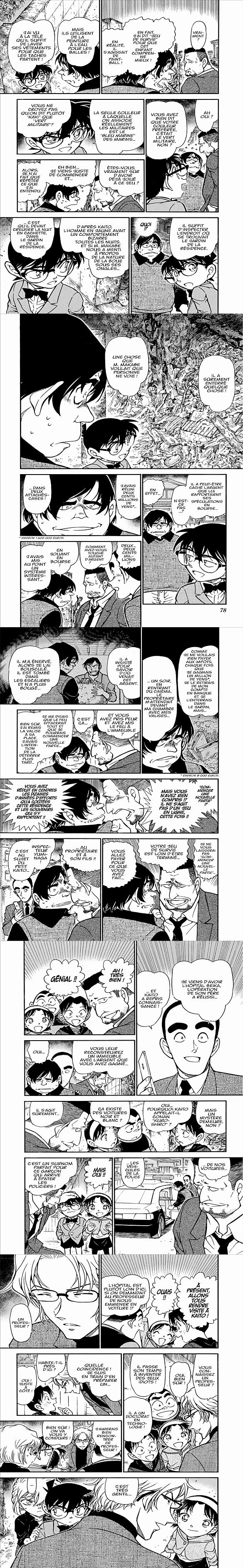 Read Detective Conan FR Manga Online