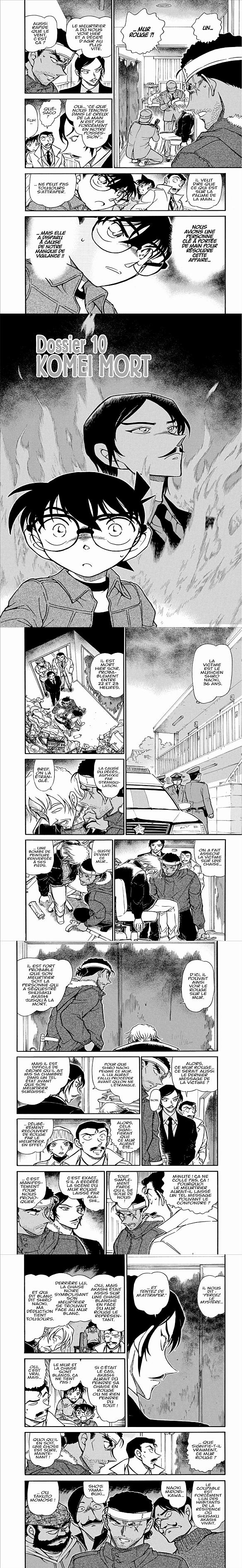 Read Detective Conan FR Manga Online