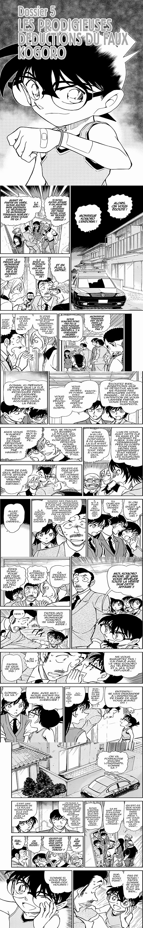 Read Detective Conan FR Manga Online