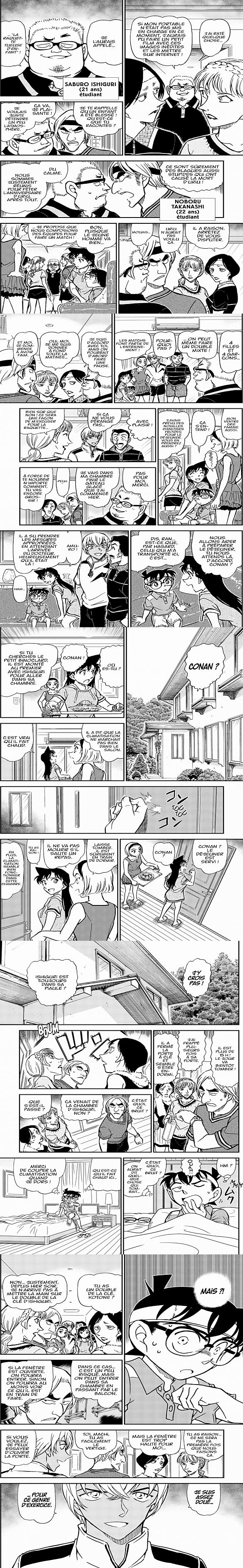 Read Detective Conan FR Manga Online