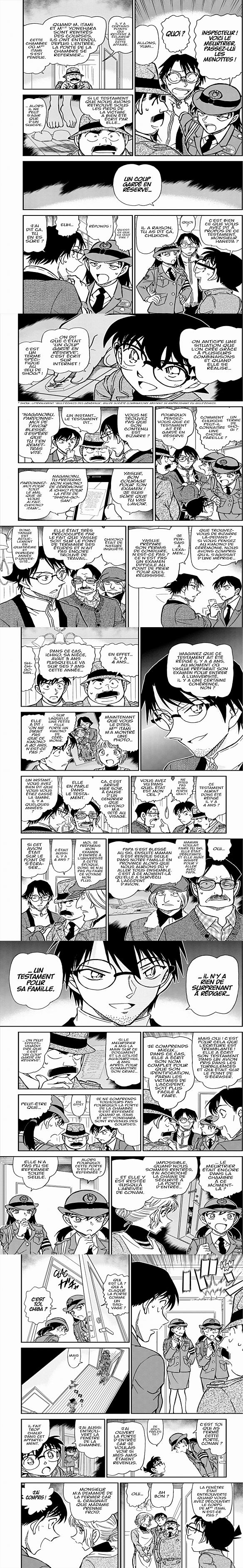Read Detective Conan FR Manga Online