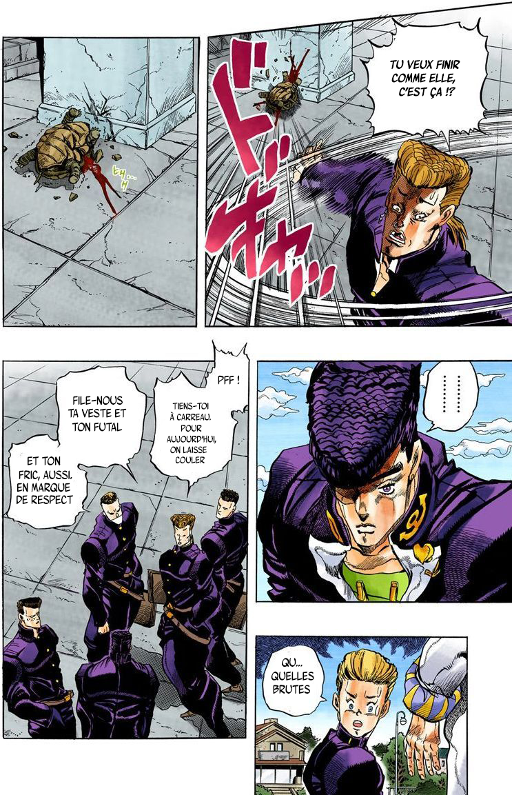 Read Diamond is Unbreakable _ JoJo's Bizarre Adventure Partie 4 (Couleurs) FR Manga Online