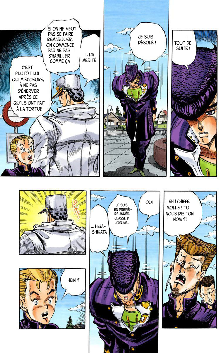 Read Diamond is Unbreakable _ JoJo's Bizarre Adventure Partie 4 (Couleurs) FR Manga Online